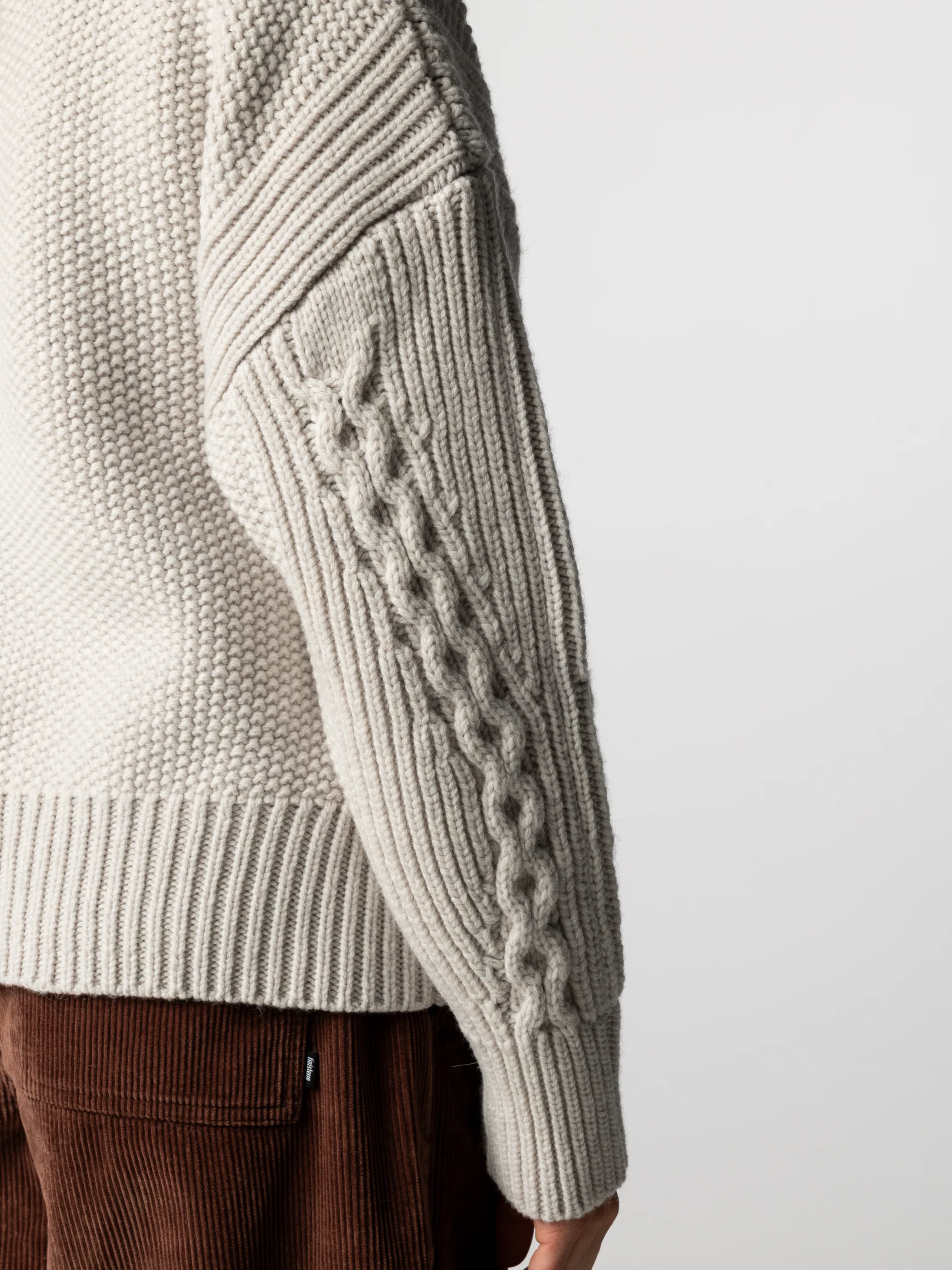 Women's Nova Aran Knit Jumper - Image 5