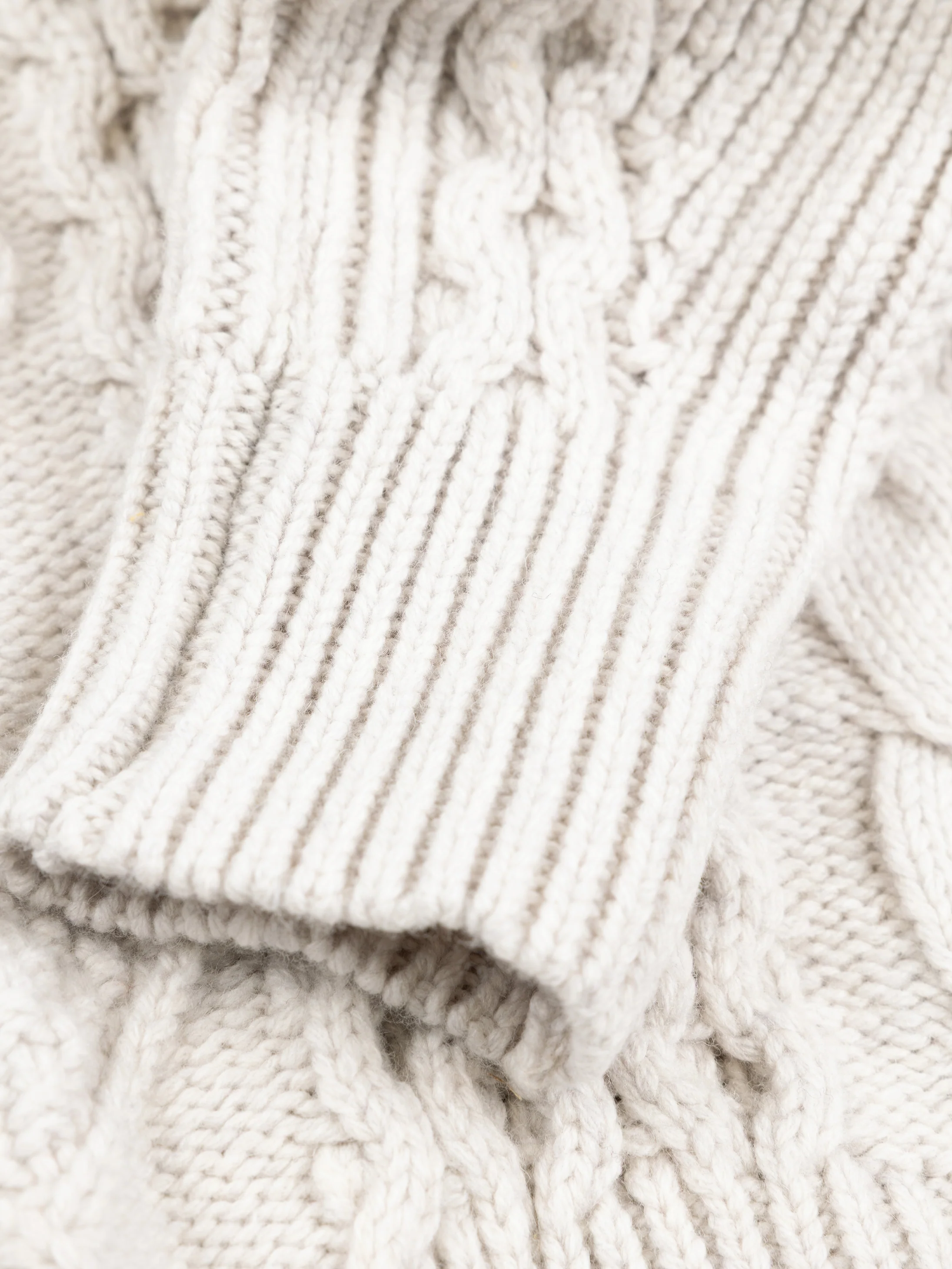 Women's Nova Aran Knit Jumper - Image 6