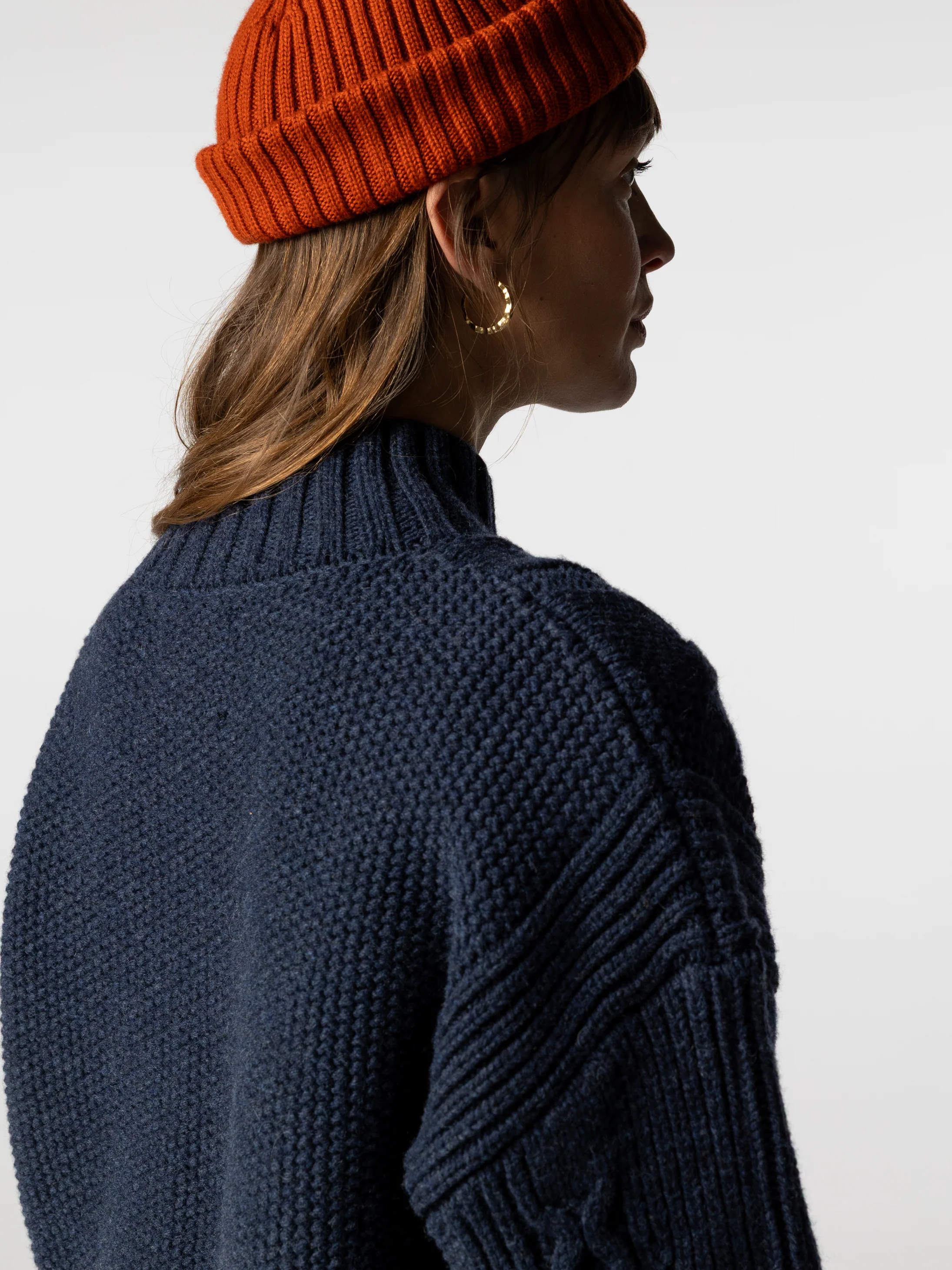 Women's Nova Aran Knit Jumper - Image 6