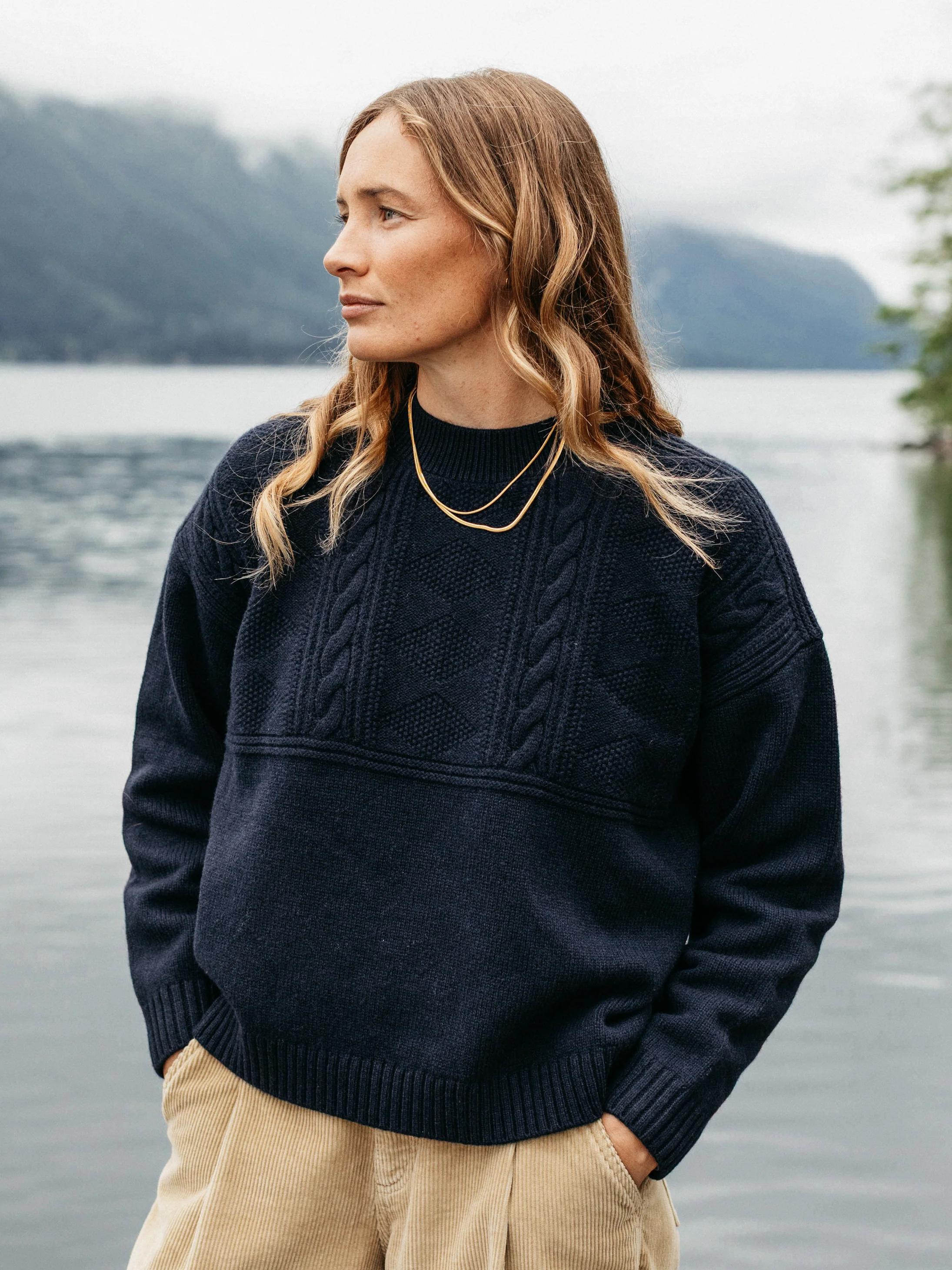 Women's RNLI Polperro Jumper - Image 2