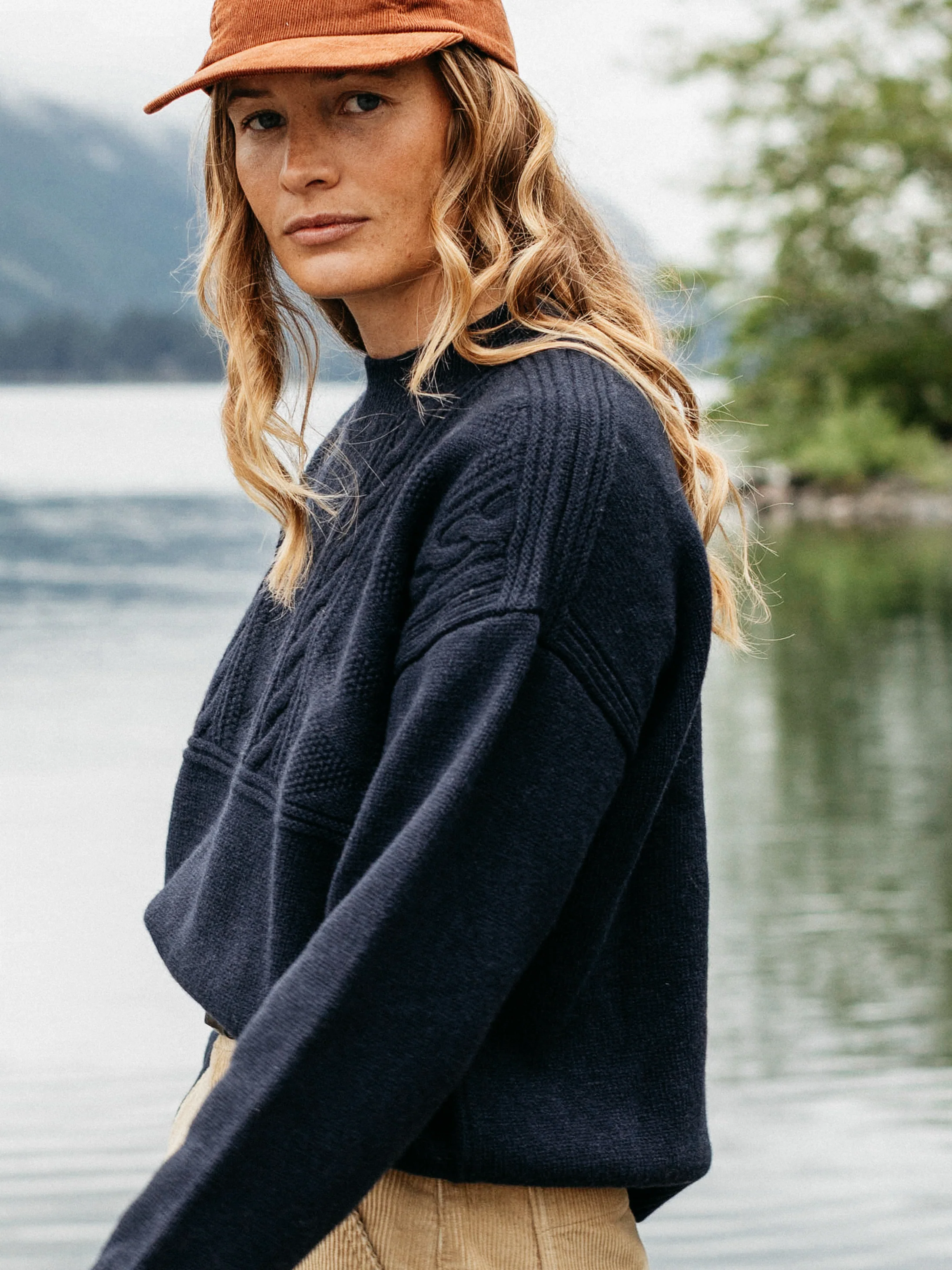 Women's RNLI Polperro Jumper - Image 3